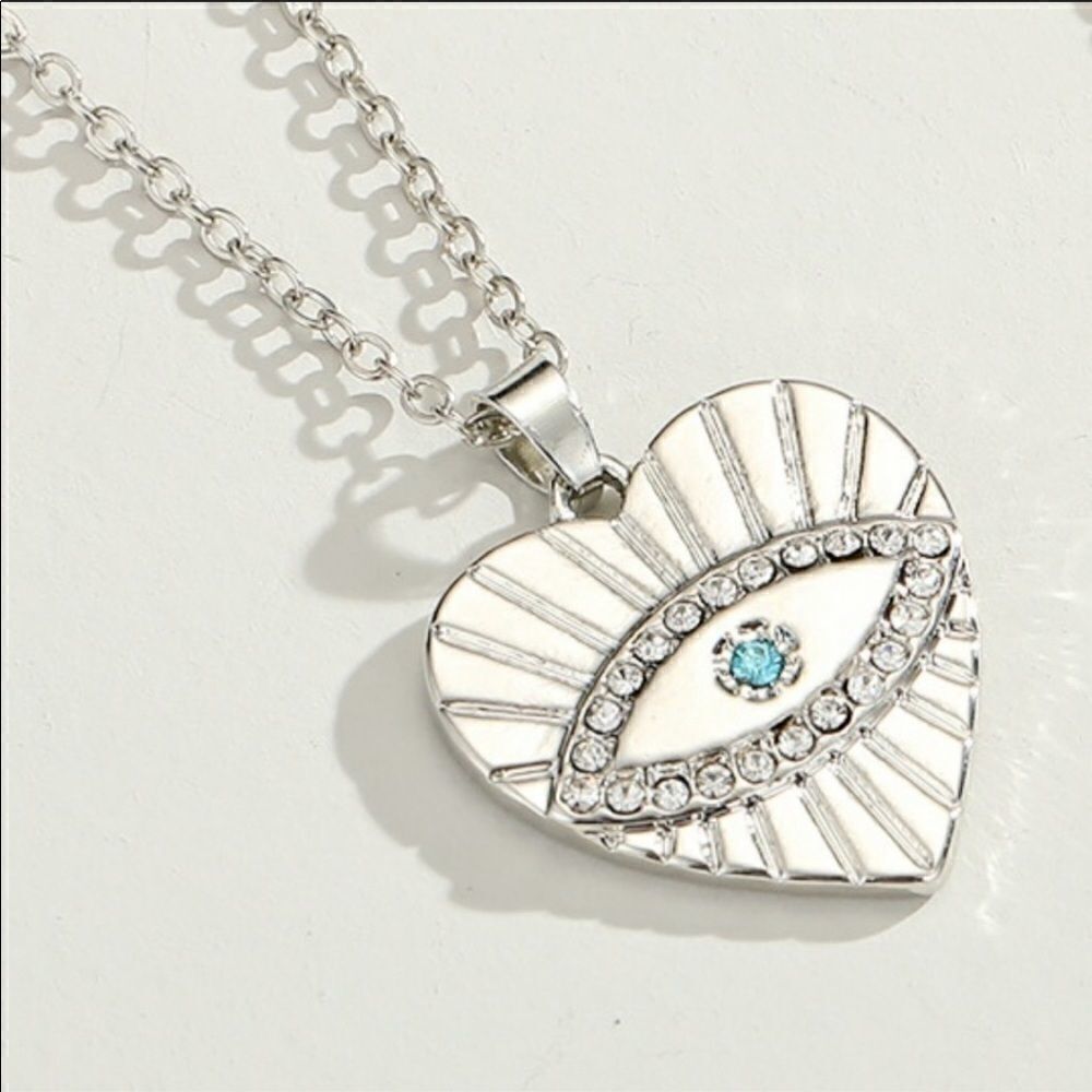 Necklace Nazar Turkish Silver versatile